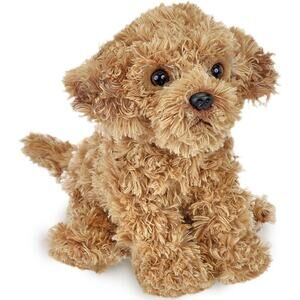 Lovely Doodles Caramel Dog Plush 14 Inch Goldendoodle Labradoodle Stuffed Puppy